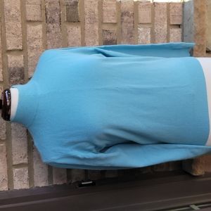 Charter Club 2 Ply 100% Cashmere Sz M Light Teal